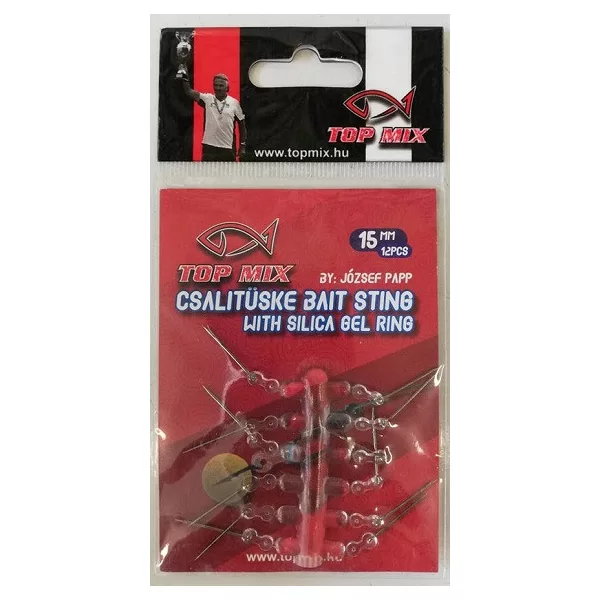 Top Mix 15mm trn za vabo na silikonski lasni predvrvici 12 kosov