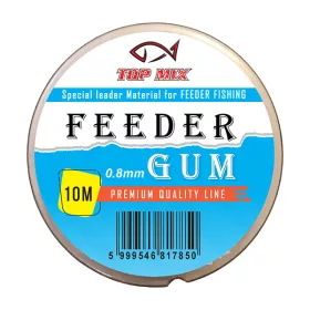 Top Mix 0,8mm Feeder Gum 10m Močna guma