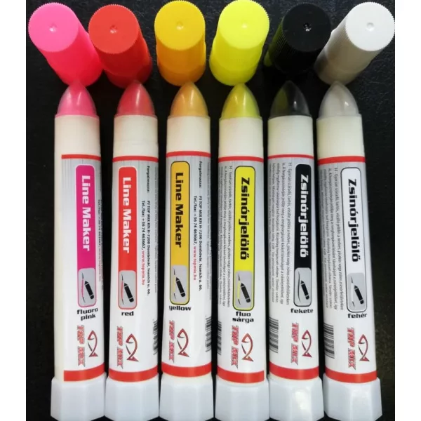 Top Mix Flomaster za Označevanje Vrvice Fluoro Rumena