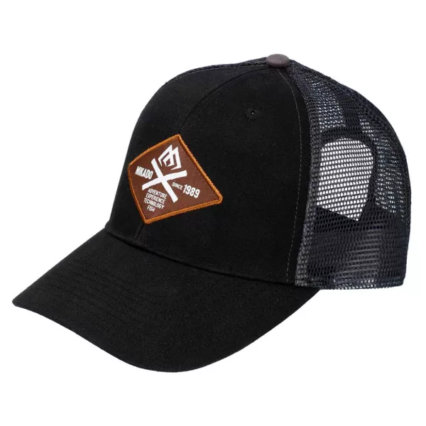 Mikado Adventure Trucker Baseball črna kapa