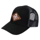 Mikado Adventure Trucker Baseball črna kapa