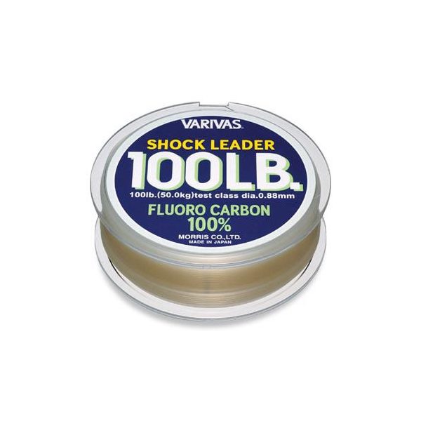Varivas Fluorocarbon Shock Leader 30m #3 0,285mm 12lb Predvez Iz Fluorocarbona