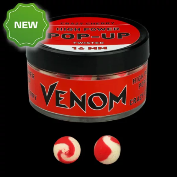 Feedermánia Venom High Power Pop-Up 16mm Crazy Cherry Krmna bojla