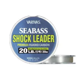   Varivas Sea Bass Shock Leader Fluorocarbon 30m 0,370mm 20lb fluorokarbonska predvrvica