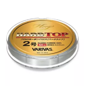   Varivas Hard Top Fluorokarbonska predvrvica 50m 0,205mm 3,7kg Fluorokarbonska predvrvica