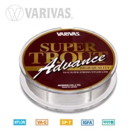   Varivas Super Trout Advance Nylon 100m 0,104mm 2lb Monofil Glavna Vrvica