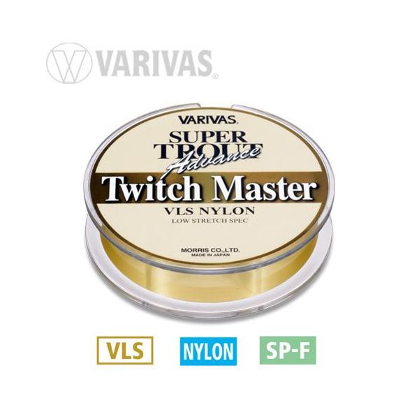 Varivas Super Trout Twitch Master 100m 0,148mm 4lb Gold Monofil Glavna Vrvica