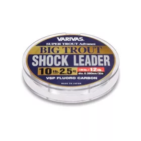   Varivas Big Trout ShockLeader Fluorocarbon VSP 30m 0,218mm 7lb Fluorocarbon Predvrvica