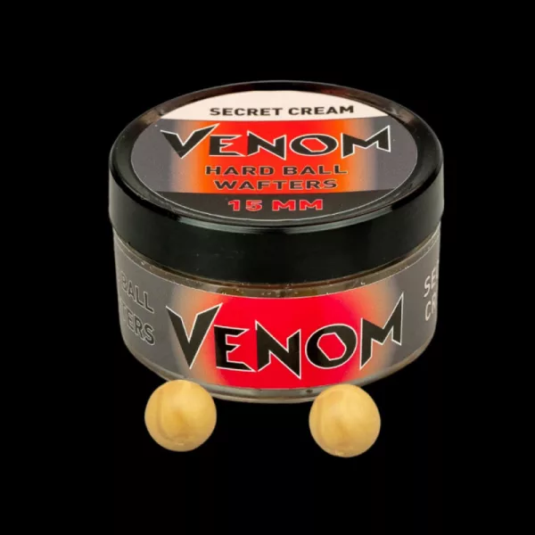 Feedermánia Venom Hard Ball Wafters 15mm Secret Cream Krmna bojla