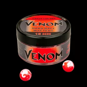   Feedermánia Venom Hard Ball Wafters 15mm Crazy Cherry Krmna bojla