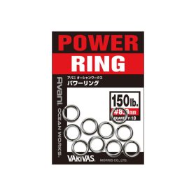   Varivas Avani Ocean Works Power Split Ring 4,0mm 40lb 18kg Deljeni obroček 16 kos