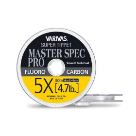   Varivas Super Tippet Master Spec Pro Fluorocarbon 7X 50m 0,104mm 2,5lb Muharska Predvrvica