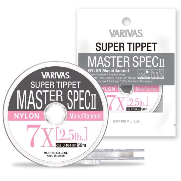 Varivas Super Tippet Master Spec ll Nylon 4X 50m 0,165mm 5,1lb Predvezica za Muharjenje