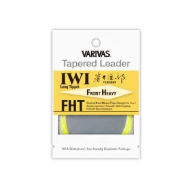   Varivas Tanek Predvez Tapered Leader IWI FHT 4X 4,87m 0,165-0,46mm Predvez za Muharjenje