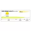 Varivas Konična Predvezna Vrvica Tapered Leader Super Yamame Flat Butt ST 4,57m 0,128mm 6X Flash Yellow Muharska Predvezna Vrvica