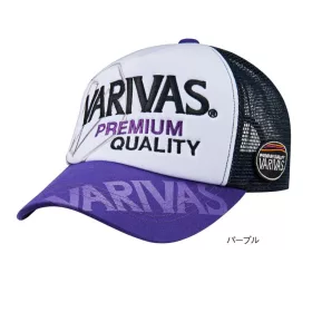 Varivas Breathable Mesh Cap Purple Baseball kapa
