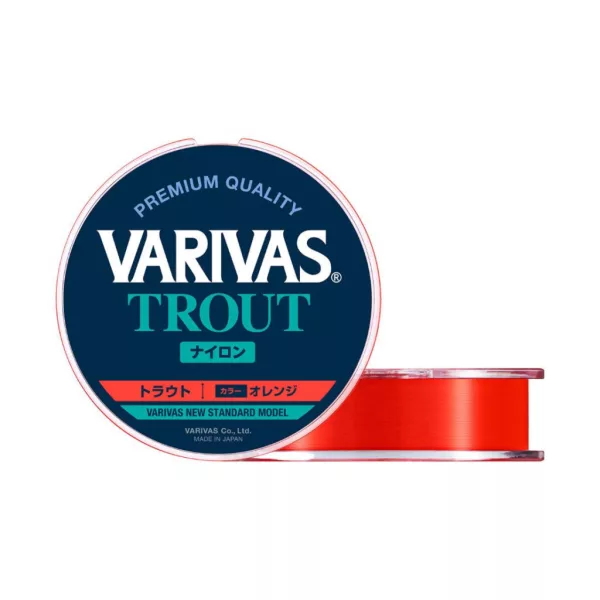 Varivas Trout 100m 0,185mm 5lb Flash Orange Monofil Glavna vrvica