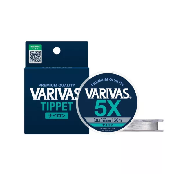 Varivas Tippet Nylon 7X 30m 0,104mm 2,0lb Muharska Predvezna Vrvica