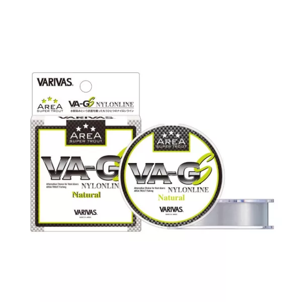 Varivas Super Trout Area VA-GS 150m 0,104mm 2lb Natural Monofil Glavna Vrvica
