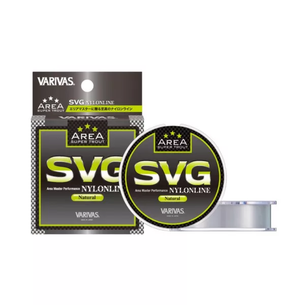 Varivas Super Trout Area SVG 150m 0,128mm 3,5lb Natural Monofil Glavna vrvica