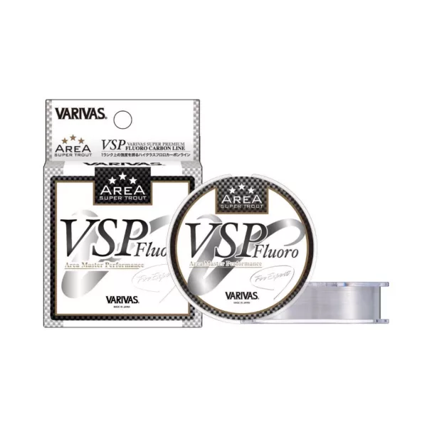 Varivas Super Trout Area VSP Fluorocarbon 100m 0,117mm 2,5lb Fluorocarbon Glavna vrvica