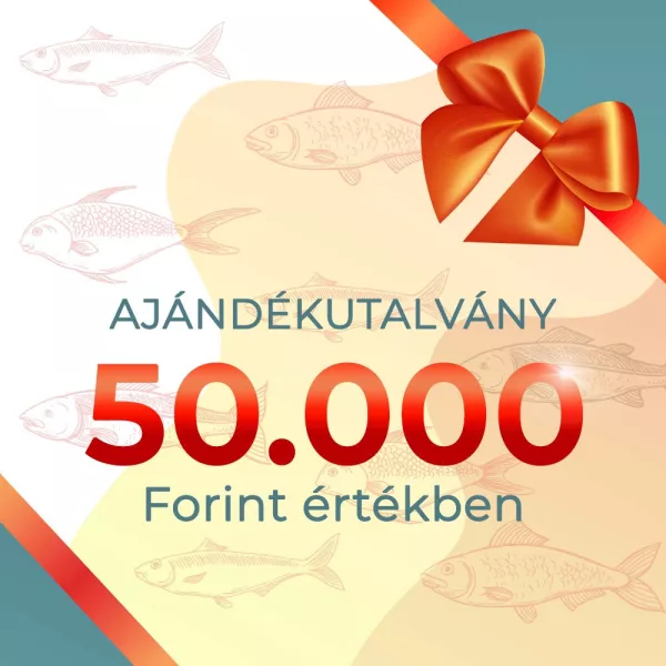 TackleBait Darilna kartica - 50.000Ft - Spletni Utalvány