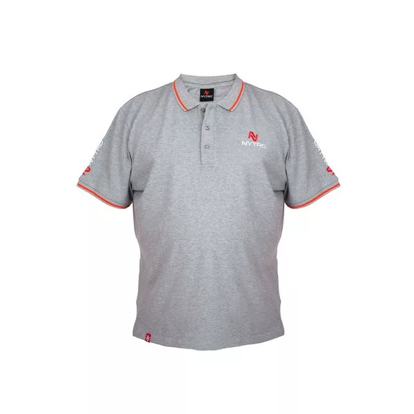 Nytro Light Marl Grey Polo Shirt Majica M