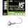 Yarie 406 Round VS Semi Barb 1/0 2,0gr Jig glava 10db