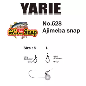 Yarie 528 Ajimeba Fast Snap L 5lb Hitra sponka 7 kos