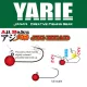 Yarie 645 Ajibaku Red 8 0,85gr Jig Glava 4 kosi