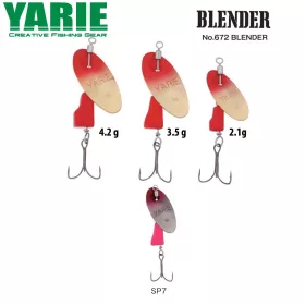 Yarie 672 Blender 3,5gr SP7 Pink/Pink Vrtavka