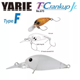 Yarie T-Crankup Jr 675 Type F 2,8cm 1,8gr C1 Clear Vobler