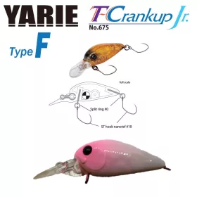   Yarie T-Crankup Jr 675 Type F 2,8cm 1,8gr C30 Matsupin Wobbler