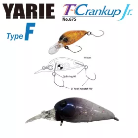   Yarie T-Crankup Jr 675 Type F 2,8cm 1,8gr C31 Variation Vobler