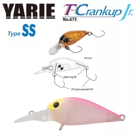   Yarie T-Crankup Jr 675 Type SS 2,8cm 2,1gr C4 Stubakihime Vobler