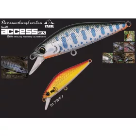 Yarie 677 Access S 50mm 3,6gr D1 Red Gold Vobler