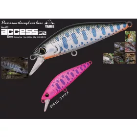 Yarie 677 Access S 50mm 3,6gr D10 Pink Yamame Vobler