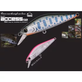 Yarie 677 Access S 50mm 3,6gr D3 Pink Back Vobler