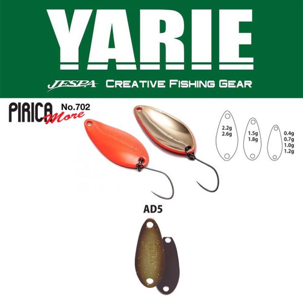 Yarie 702 Pirica More 1,0gr AD5 Algae Žlica vaba