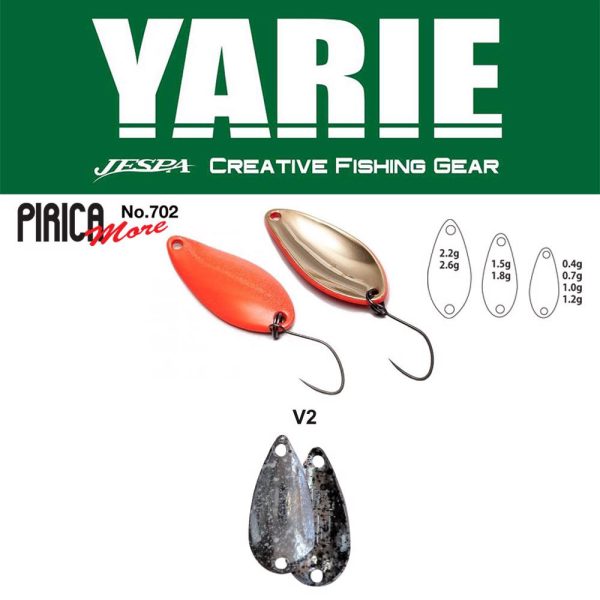 Yarie 702 Pirica More 1,0gr V2 Naive Silver Žlica vaba