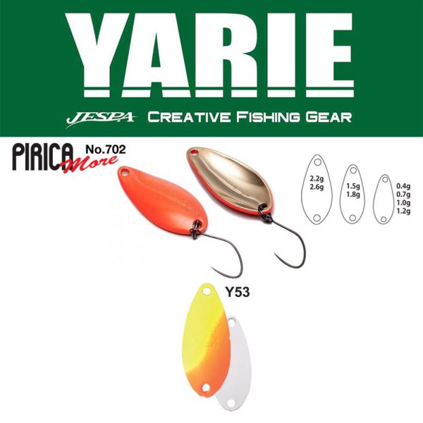 Yarie 702 Pirica More 1,5gr Y53 Lemon/Orange Vrtavka