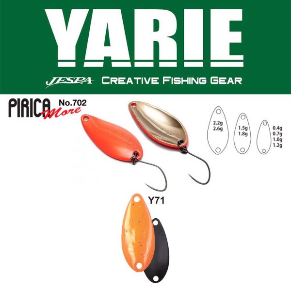Yarie 702 Pirica More 1,8gr Y71 Orange Žlica vabnica