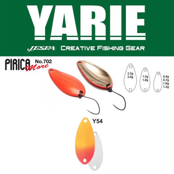 Yarie 702 Pirica More 2,6gr Y54 Orange/Red Žlica