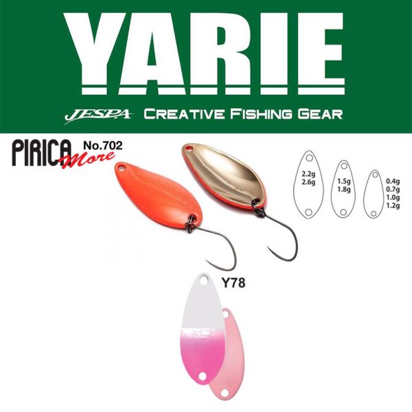 Yarie 702 Pirica More 2,6gr Y78 Shiropino Žlica vaba
