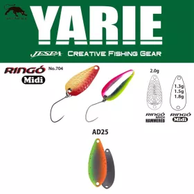Yarie 704 Ringo Midi 1,8gr AD25 Vegetable nihalni vobler