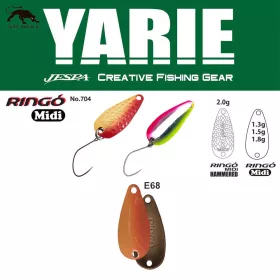 Yarie 704 Ringo Midi 1,8gr E68 Caramel Gold Žlica vaba