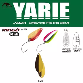 Yarie 704 Ringo Midi 1,8gr E70 Pudding žlica bleščeč
