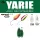 Yarie 704 Ringo Midi 1,8gr H1 Green Metallic žlica bleščeč
