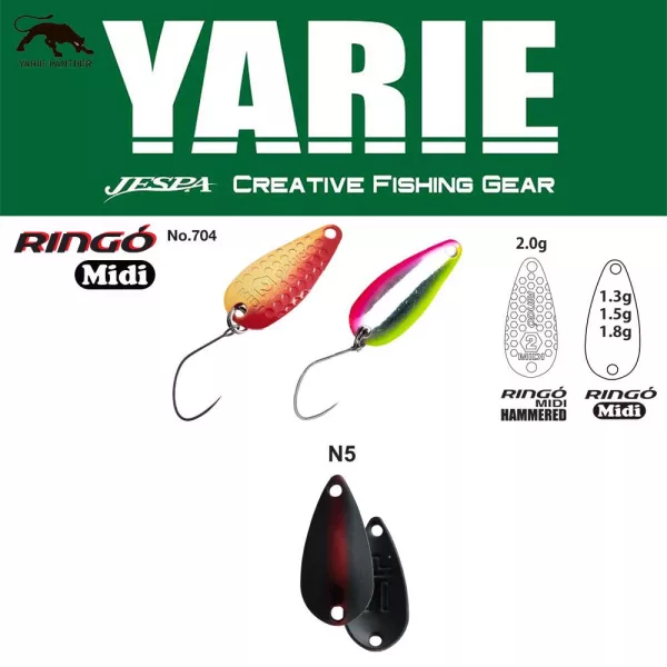 Yarie 704 Ringo Midi 1,8gr N5 Rabbit Eye Žlica