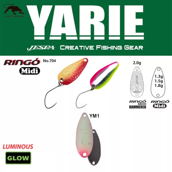 Yarie 704 Ringo Midi 1,8gr YM1 Fruit Peach žlica vabnica